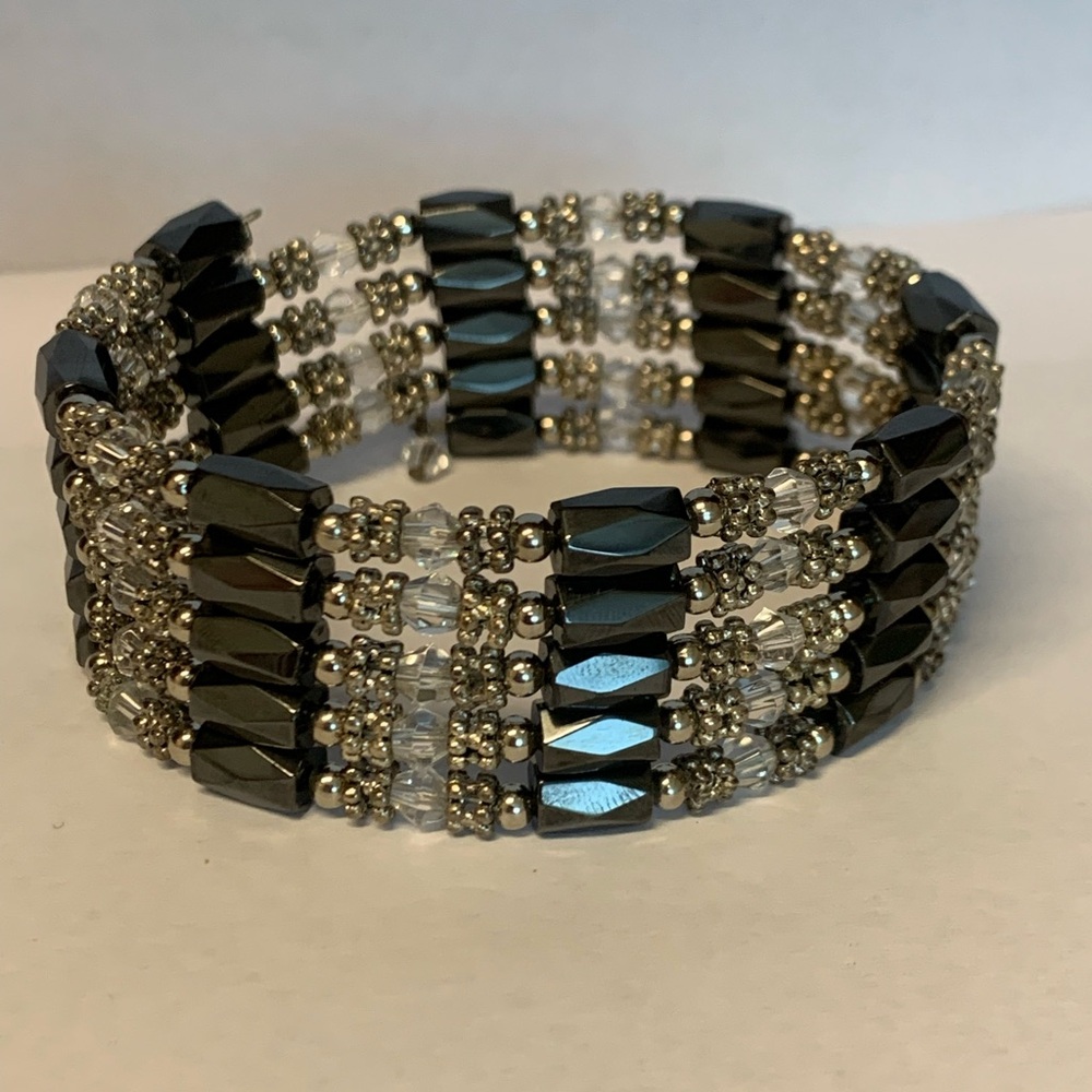 Magnetic Hematite Wrap Bracelet/Necklace